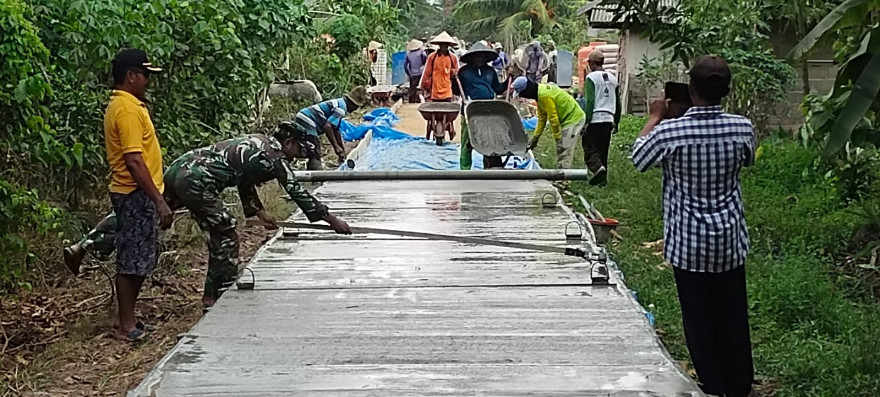 Album : PEMBANGUNAN JALAN RABAT BETON SWADAYA MASYARAKAT